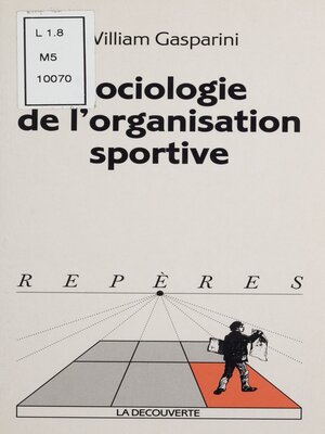 cover image of Sociologie de l'organisation sportive